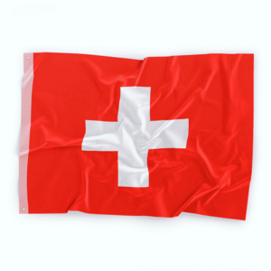 WARAGOD vlajka Švýcarsko 150x90 cm obraz