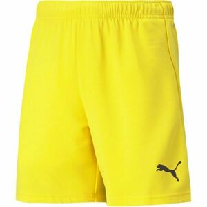 Puma TEAMRISE SHORTS Juniorské šortky, žlutá, velikost obraz