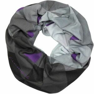 Finmark MULTIFUNCTIONAL SCARF Multifunkční šátek, tmavě šedá, velikost obraz