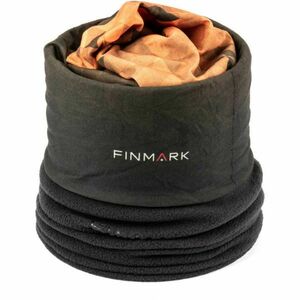 Finmark MULTIFUNCTIONAL SCARF Multifunkční šátek s fleecem, černá, velikost obraz