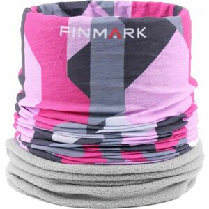 Finmark FSW-123 Multifunkční šátek, růžová, velikost obraz
