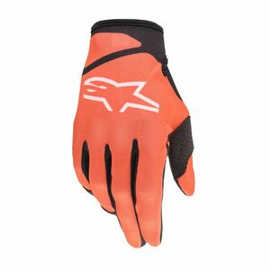 Motokrosové rukavice Alpinestars Radar oranžová/černá oranžová/černá XXL obraz