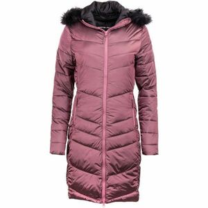 ALPINE PRO ASHURA Dámský zimní kabát, růžová, velikost obraz