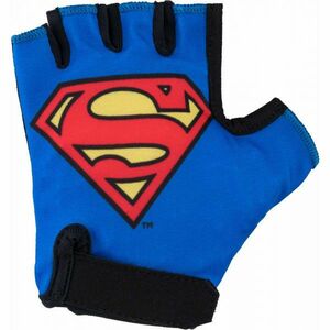 Warner Bros SUPERMAN Dětské cyklistické rukavice, modrá, veľkosť 8 obraz
