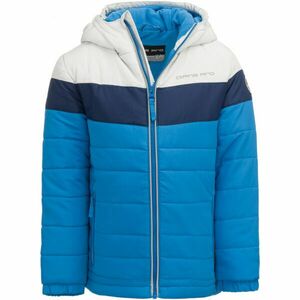 ALPINE PRO TUGESO Chlapecká lyžařská bunda, modrá, velikost obraz