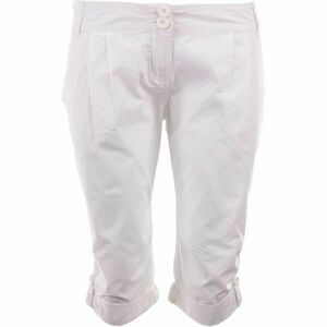 ALPINE PRO AMUNA 2 Dámské 3/4 kalhoty, bílá, velikost obraz