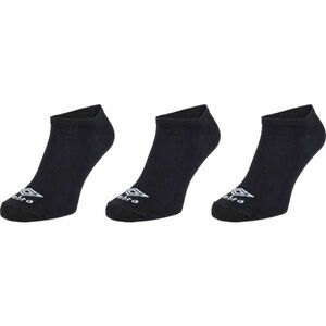 Umbro NO SHOW LINER SOCK 3 PACK Ponožky, černá, velikost obraz