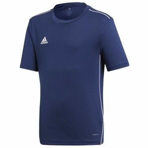 adidas CORE 18 JERSEY Juniorský fotbalový dres, tmavě modrá, velikost obraz