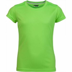 Kensis VINNI Dívčí sportovní triko, světle zelená, velikost obraz