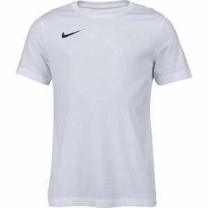 Nike DIR-FIT PARK Pánské fotbalové tričko, bílá, velikost obraz