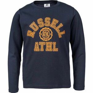 Russell Athletic L/S CREWNECK TEE SHIRT Dětské tričko, tmavě modrá, velikost obraz