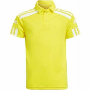 adidas SQUADRA 21 POLO SHIRT Juniorské polo triko, žlutá, velikost obraz