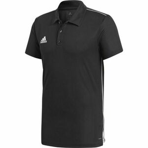 adidas CORE 18 POLO SHIRT Polo triko, černá, velikost obraz