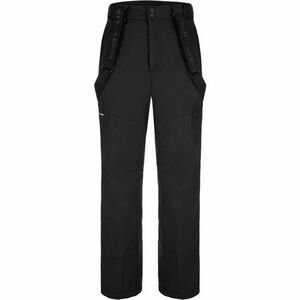 Loap FLOCKY Pánské lyžařské kalhoty, černá, velikost obraz
