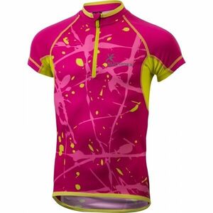 Klimatex HAJO Dětský cyklistický dres se sublimačním potiskem, růžová, velikost obraz