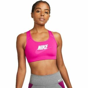 Nike SWOOSH FUTURA Dámská sportovní podprsenka, růžová, velikost obraz
