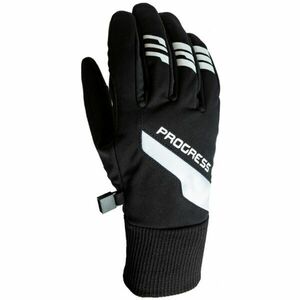 PROGRESS XC GLOVES Zimní zateplené běžkařské rukavice, černá, velikost obraz