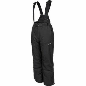 ALPINE PRO HERDO Chlapecké lyžařské kalhoty, černá, velikost obraz