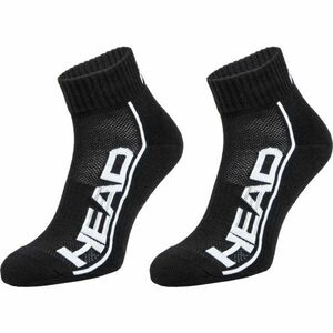Head PERFORMANCE QUARTER 2P Sportovní ponožky, černá, velikost obraz