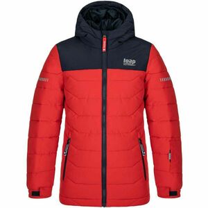Loap FUZZY Chlapecká lyžařská bunda, červená, velikost obraz