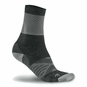 Ponožky CRAFT XC Warm bílá s černou 40-42 obraz