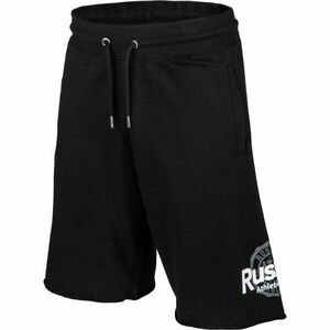 Russell Athletic CIRCLE RAW SHORT Pánské šortky, černá, velikost obraz