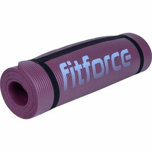 Fitforce NBR MAT Podložka na cvičení, vínová, velikost obraz