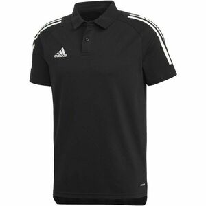 adidas CONDIVO 20 POLO SHIRT Pánské polo tričko, černá, velikost obraz
