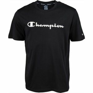 Champion CREWNECK T-SHIRT Pánské tričko, černá, velikost obraz