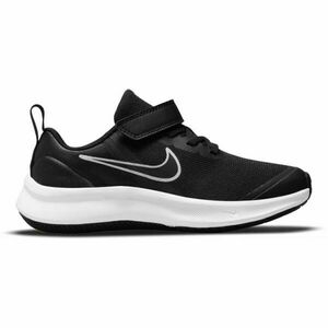 Nike STAR RUNNER 3 Dětská volnočasová obuv, černá, velikost 27.5 obraz