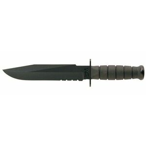 Nůž s pevnou čepelí KA-BAR® Fighter s kombinovaným ostřím obraz