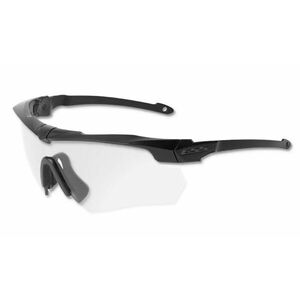 Ochranné střelecké brýle ESS® Crossbow Suppressor One - černý rámeček, čiré čočky (Barva: Černá, Čočky: Čiré) obraz