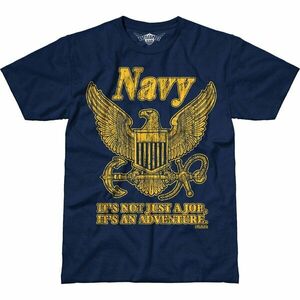 Pánské tričko 7.62 Design® US Navy Retro - modré (Velikost: S) obraz