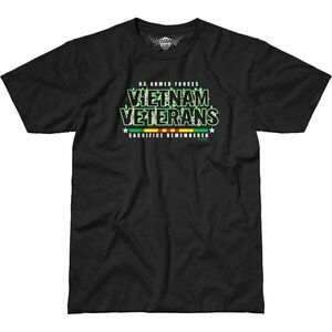 Pánské tričko 7.62 Design® Vietnam Veterans Remembered - černé (Velikost: S) obraz