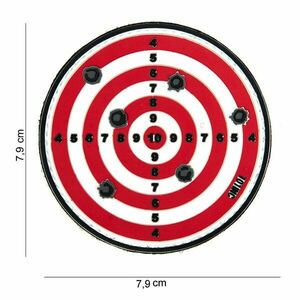 Nášivka Target 101INC® - červená obraz