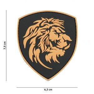 Nášivka Dutch Lion 101INC® - hnědá obraz