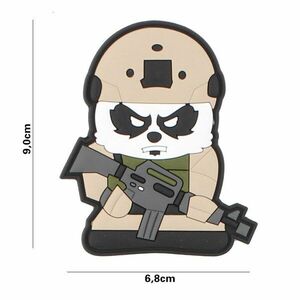 Nášivka Tactical Panda 101INC® - khaki obraz