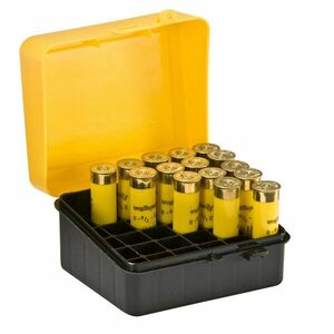 Krabička na náboje - brokové 25 ks Plano Molding® USA - Yellow/Black obraz