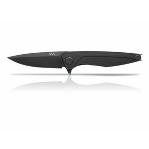 Zavírací nůž ANV® Z300 Dural Frame Lock - Černá rukojeť, černá čepel - DLC (Barva: Černá, Varianta: Černá čepel - DLC) obraz