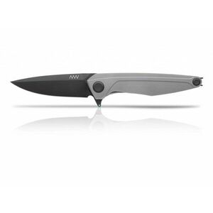 Zavírací nůž ANV® Z300 Titanium Frame Lock - Šedá rukojeť, černá čepel - DLC (Barva: Šedá, Varianta: Černá čepel - DLC) obraz
