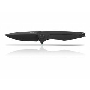 Zavírací nůž ANV® Z300 Dural Liner Lock - Černá rukojeť, černá čepel - DLC (Barva: Černá, Varianta: Černá čepel - DLC) obraz