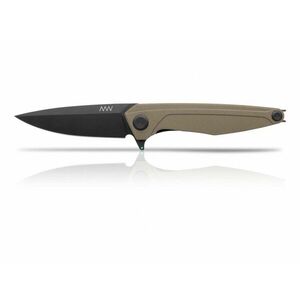 Zavírací nůž ANV® Z300 G10 Liner Lock - Olive Green rukojeť, černá čepel - DLC (Barva: Olive Green, Varianta: Černá čepel - DLC) obraz