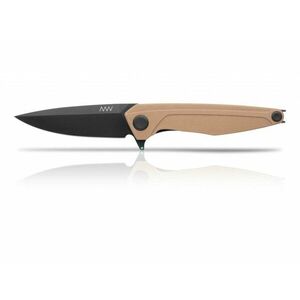 Zavírací nůž ANV® Z300 G10 Liner Lock - Coyote rukojeť, černá čepel - DLC (Barva: Coyote, Varianta: Černá čepel - DLC) obraz