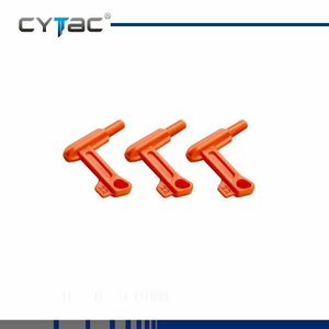 Bezpečnostní vložka do nábojové komory pistole Cytac® .22 Cal. / .22 LR / 5.56 mm, 10 kusů - oranžová obraz