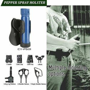 Taktické pouzdro na pepřový spray Cytac® 38 mm - černé obraz