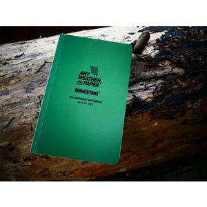 Voděodolný zápisník čtverečkovaný Flexible Field Book 118 mm x 183 mm Modestone®, 64 listů - zelený obraz