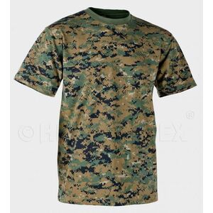 Bavlněné tričko Helikon-Tex® s krátkým rukávem – MARPAT™ Digital woodland (Barva: MARPAT™ Digital woodland, Velikost: M) obraz