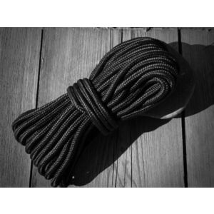 Commando lano Mil-Tec® 5 mm x 15m – Černá (Barva: Černá) obraz