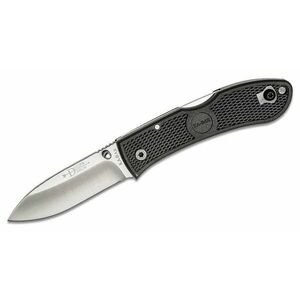 Zavírací nůž KA-BAR® Dozier Folding Hunter – Stříbrná čepel – Satin, Černá (Barva: Černá, Varianta: Stříbrná čepel – Satin) obraz