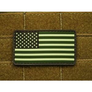 Nášivka JTG - USA vlajka - Forest (Barva: Forest Green) obraz